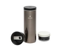 Snow Peak - Kanpai Bottle 500ml - Insulated bottle size 500 ml, brown/black