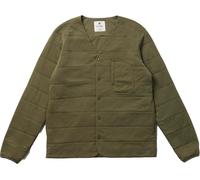 Snow Peak - Lightweight, insulating cardigan - Flexible Insulated Cardigan Olive for Men in Recycled Polyester - Size M - Green Green M