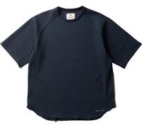 Snow Peak - Lightweight, stretchy urban T-shirt - Dry Waffle T-Shirt Dark Navy for Men in Recycled Polyester - Size XL - Blue Blue XL
