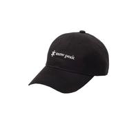 Snow Peak Logo Cap - Black
