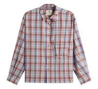Snow Peak Men's Fade Check Breezy Shirt Red