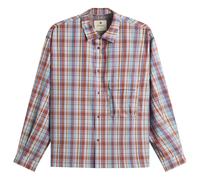 Snow Peak Men's Fade Check Breezy Shirt Red