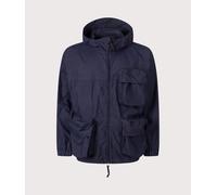 Snow Peak Mens Indigo C/N Parka - Colour: Indigo - Size: Large