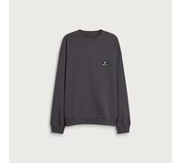 Snow Peak Men's New Standard Square Logo Pullover Charcoal Medium