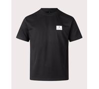 Snow Peak Mens New Standard Square Logo T-Shirt - Colour: Black - Size: Medium