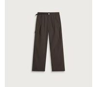 Snow Peak Men's Nylon Double Rip Trousers Dark Brown Small