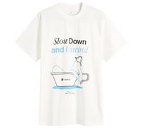 Snow Peak Men's Relaxation T-Shirt Off White
