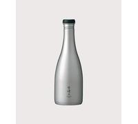 Snow Peak Mens Titanium Sake Bottle - Colour: Silver - Size: 540ml