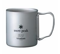 snow peak MG-052FHR TI-DOUBLE 300 MUG FH Titanium NEW from Japan