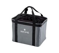 Snow Peak Multi Purpose Nylon Carry Case/Gear Container for Camping,Grey,31 x 27 x 38cm