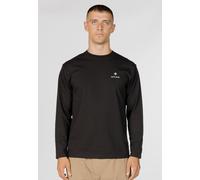 Snow Peak T-Shirt - Men Snow Peak NSD Long Sleeve Logo Tee - Black, White, Khaki