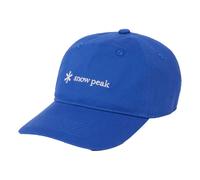 Snow Peak | NSD Logo Cap | Embroidered Logo Cap | Blue | WildBounds UK L