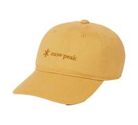 Snow Peak | NSD Logo Cap | Embroidered Logo Cap | Yellow | WildBounds UK S