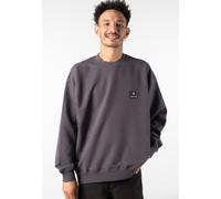 Snow Peak - NSD Square Logo Charcoal - Sweater - grey - S - 60% Cotton, 40% Polyester S