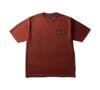 Snow Peak | NSD Square Logo T-Shirt | Boxy Fit Tee | Light Brown XXL