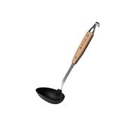 Snow Peak Nylon Ladle, Stainless Steel, Nylon & Bamboo, essential camping & kitchen utensil for camping, outdoor cooking and everyday use