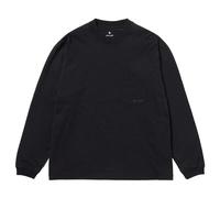 Snow Peak OG Mercerized Long Sleeve T-Shirt - Medium - Black