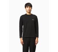 Snow Peak Onepoint Logo Long Sleeve T-Shirt - Black - Black / M
