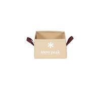 Snow Peak Pack Bucket, Beige, 14 Litre, collapsable watertight storage bucket for camping & outdoors