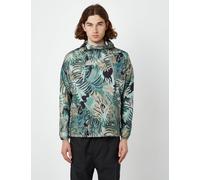 Snow Peak Printed Quick Dry Anorak - Khaki Brown - Khaki / L