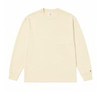 Snow Peak Recycled Cotton Heavy Long Sleeve T-Shirt Ecru - M