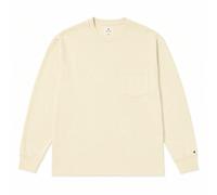 Snow Peak Recycled Cotton Heavy Long Sleeve T-Shirt Ecru - XL