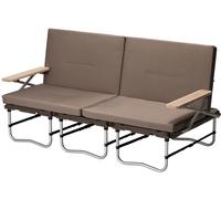 Snow Peak Rock Sotto Camping Futon Set Brown