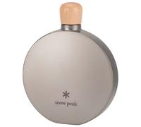 Snow Peak - Round Flask Titanium - Flask size 150 ml, titanium