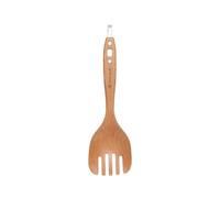 Snow Peak Serving Fork, 25cm, Lightweight Beech Wood Salad Fork for Home Camping & Outdoors