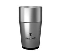 Snow Peak | Shimo Tumbler 470 | Travel Tumbler | Silver | WildBounds 470 ml