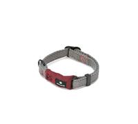 Snow Peak Soft Dog Collar M, Grey, Durable & adjustable