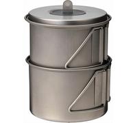 Snow Peak Solo Set Titanium Outdoor Cookware 0.54L & 0.88L Pot fm Japan