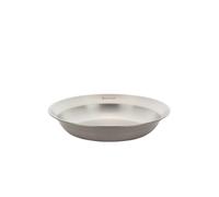 Snow Peak - SP Tableware Dish - Plate - grey - Onesize - Stainless Steel,Metal Onesize