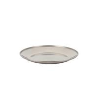 Snow Peak - SP Tableware L - Plate - grey - Onesize - Stainless Steel,Metal Onesize