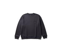 Snow Peak Square Logo Crewneck Pullover - Large - Charcoal