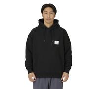 Snow Peak - Cotton Sweatshirt Hood - NSD Square Logo Hoodie Black for Men - Size L Black L