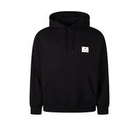 Snow Peak - Cotton Sweatshirt Hood - NSD Square Logo Hoodie Black for Men - Size M Black M