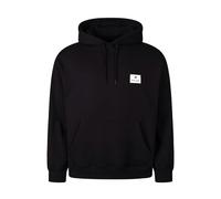 Snow Peak Square Logo Hoodie Black - XXL