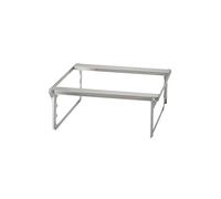 Snow Peak Stainless Steel Fireplace Grill Bridge, Large, to fit Snow Peak Large Pack & Carry Fireplace, adjustable height and foldable for Camping Outdoor Cooking