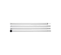 Snow Peak Aluminum Wing Pole, 280cm, Lightweight Japanese pole for tarps & shelters, Silver