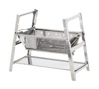 Snow Peak - Compact barbecue - Pack & Carry Fireplace - Grey Grey one size