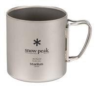 Snow Peak - Ti-Double 450 Mug - Cup size 450 ml, grey