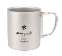 Snow Peak - Ti-Double 450 Mug - Cup size 450 ml, grey