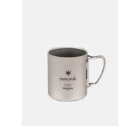 Snow Peak Ti-Double Mug (300ml) - Silver - Silver / One Size