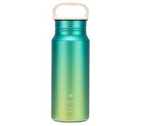 Snow Peak Titanium Aurora Bottle 600 in Ocean Multi