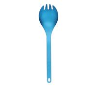 Snow Peak | Titanium Colour Spork | Blue | Camping Cutlery One Size