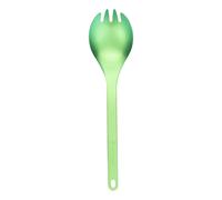 Snow Peak | Titanium Colour Spork | Green | Camping Cutlery One Size