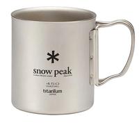 Snow Peak Titanium Double Wall Cup 450