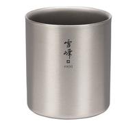Snow Peak Titanium Double Wall H Stacking Mugs