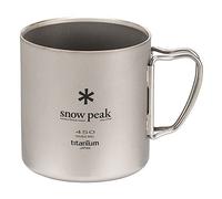 Snow Peak | Titanium Double Wall Mug | Camp Mug | WildBounds 450 ml